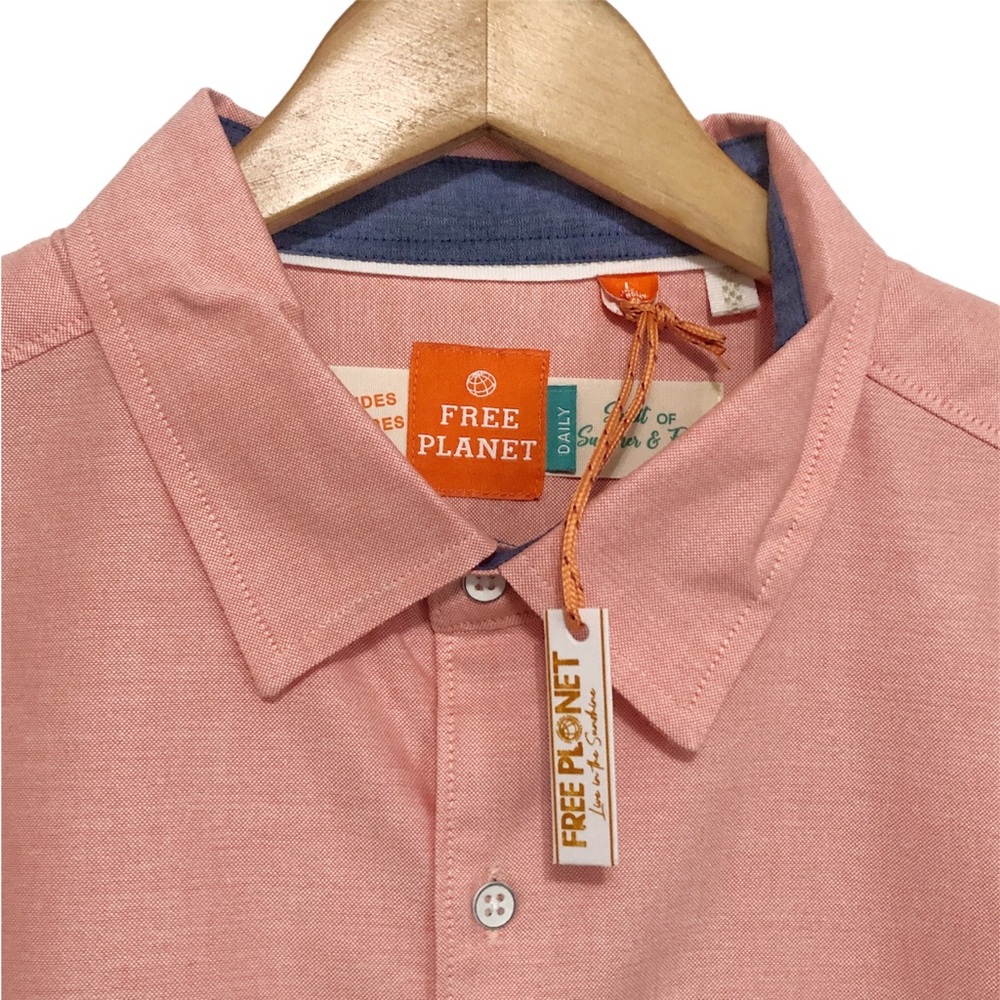 NWT Free Planet Button Up Shirt - Picture 4 of 11
